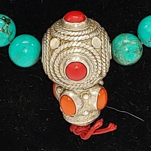 Vintage Tibetan Prayer Bead Necklace